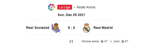 Highlight Real Sociedad 0-2 Real Madrid