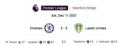 Highlight Chelsea 3-2 Leeds United