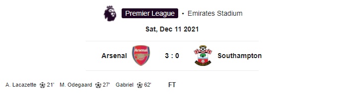 Highlight Arsenal 3-0 Southampton
