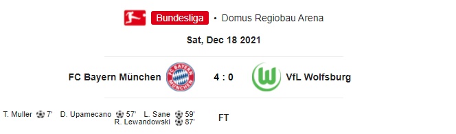 Highlight Bayern Munchen 4-0 Wolfsburg