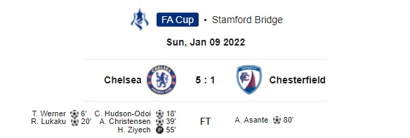 Highlight FA Cup Chelsea 5-1 Chesterfield
