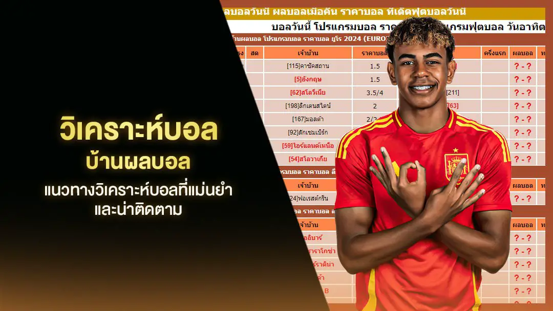 รวมแนวทางการวิเคราะห์บอล จากเซียนบอลชั้นนำ แม่นที่สุด2024